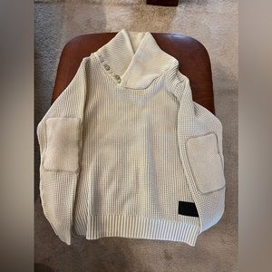 XL G-Star ⭐️ Raw Shawl Collar Long Sleeve